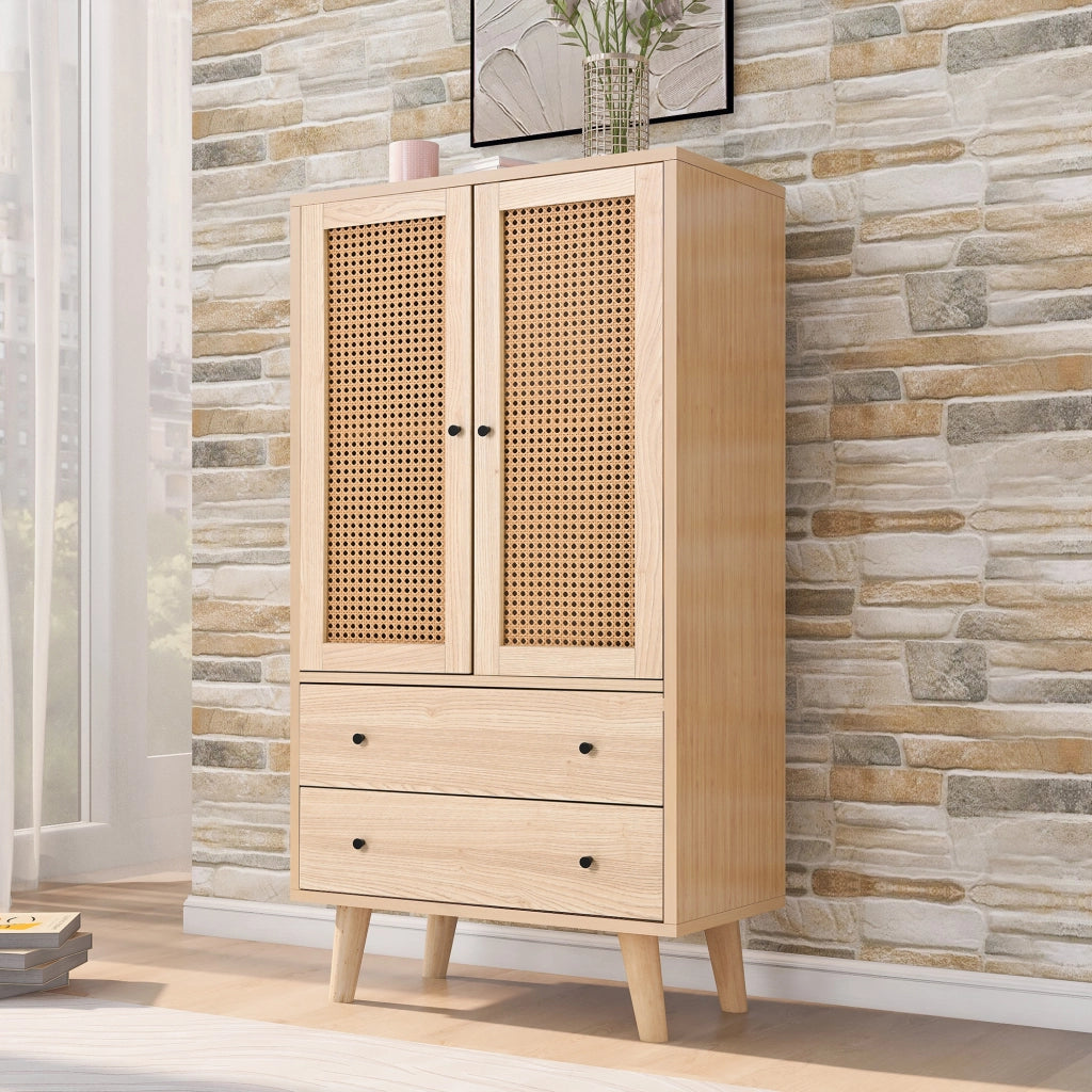 Mobile TV con Ante e Cassetti ¨C MINIMAL ¨C Legno, 60 cm