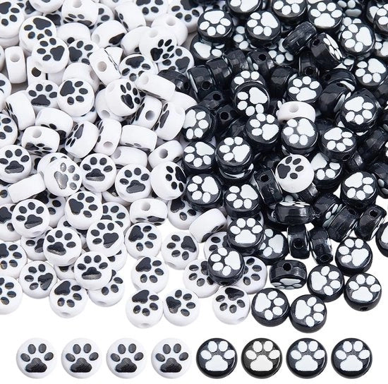 Set di 300 perle per animali di plastica per creare gioielli DIY