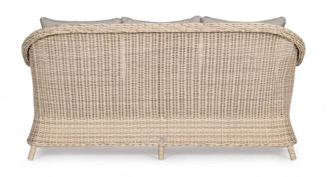 Divano 3 Posti 175x82x83h cm con Cuscini Aditya New