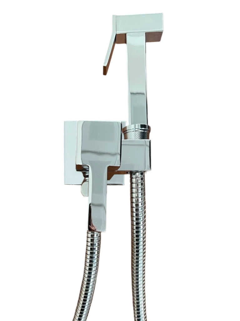 Kit per wc quadrato con miscelatore