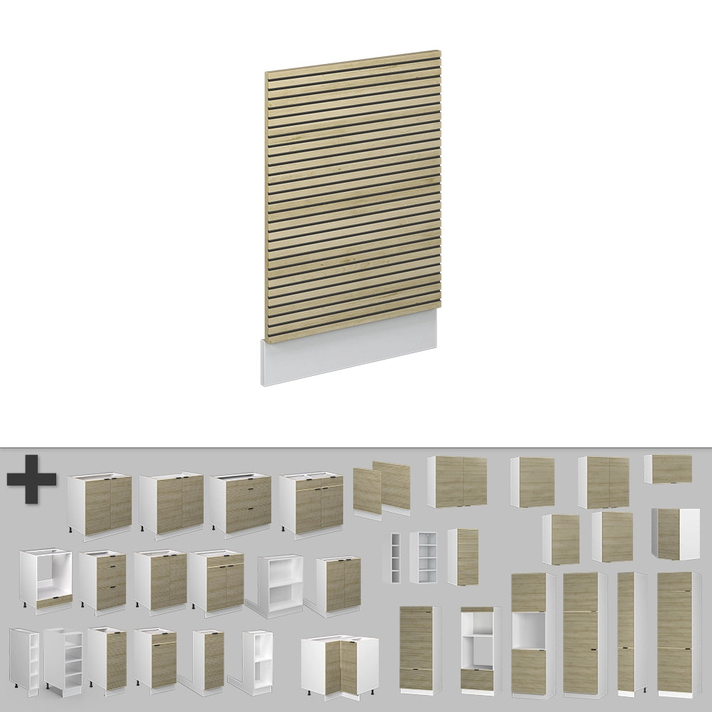 Pannello frontale Fame-Line Pannello in quercia/Bianco 45 cm Vicco