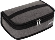 Borsa da Picnic con Isolamento Termico per Viaggiatori, Uomo e Donna, Grigio