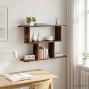 Scaffale da parete Rovere Fumo 80 x 15 x 50,5 cm 8012288