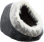 Casa per gatti 35 × 26 × 41 cm - grigio scuro/CLA
