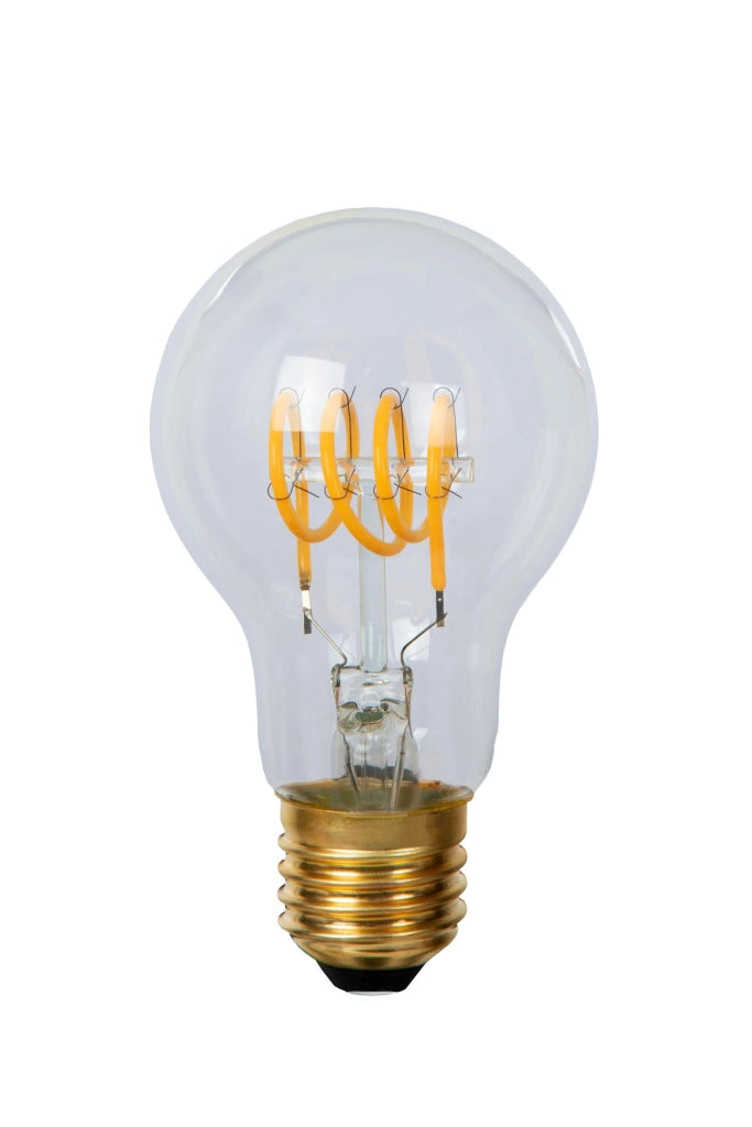 Lampadina LED filamento E27 5W vetro trasparente Lucide