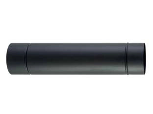 TUBO PORCELLANATO PER STUFE A LEGNA NERO OPACO  ø cm.12x100    SAVE