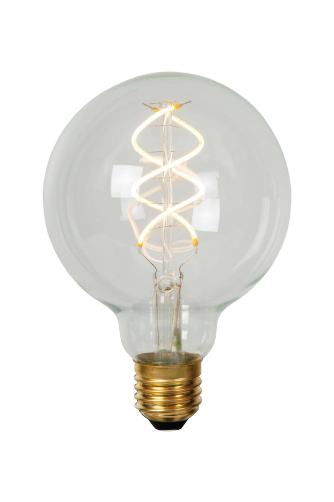 Lampadina LED filamento sfera E27 5W 2700K Lucide