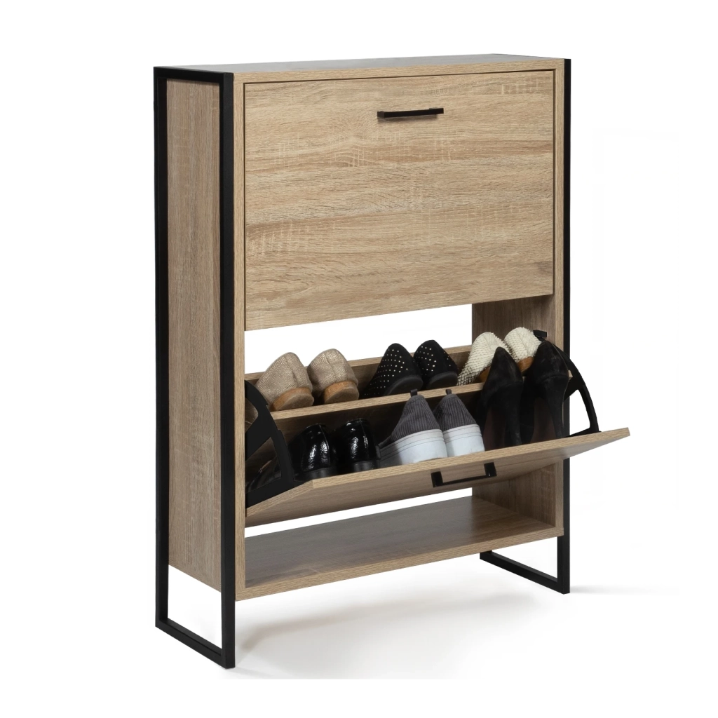 IDMarket - Scarpiera LUIS due ante design industriale