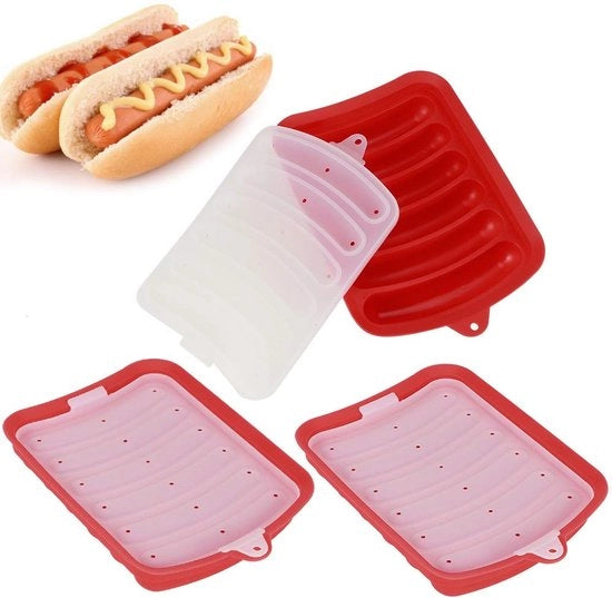 Forma per Cottura in Silicone - 13x18,5x3,3cm - Resiste alla Lavastoviglie - Non Contiene BPA - Sicura per Microonde/Forno/Freezer