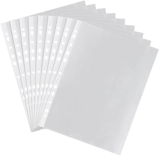 Documenti A4 - 85 Unità - Fodere Transparenti - Materiale Polypropeen - Resistenti