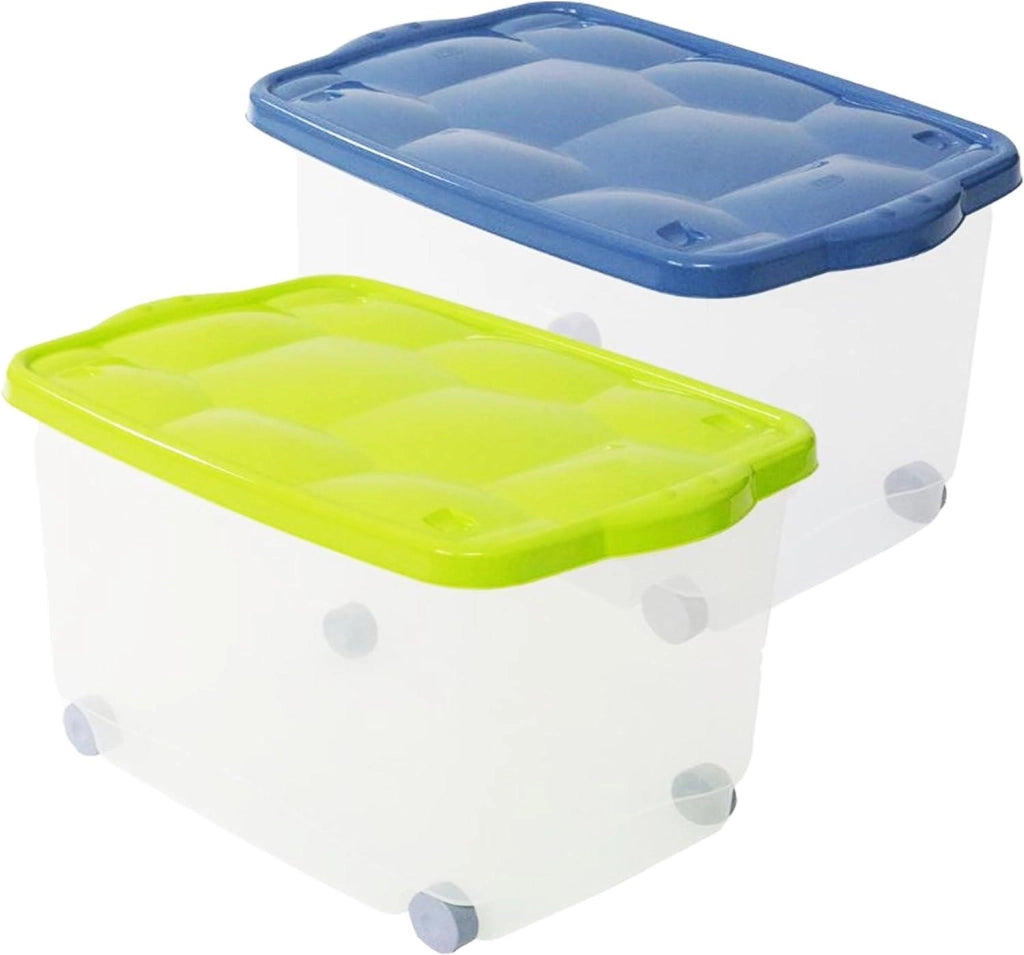 SET 3 BOX CONTENITORE STORAGE 60X40X36 COLORI ASSORTITI