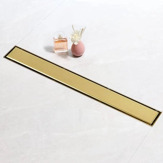 Doccia con rubinetto in acciaio inossidabile con sifone - 80 cm
