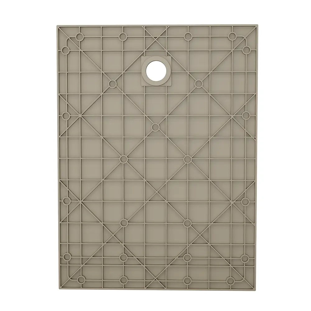 Piatto doccia 70x120 cm colore marrone effetto pietra | Samos