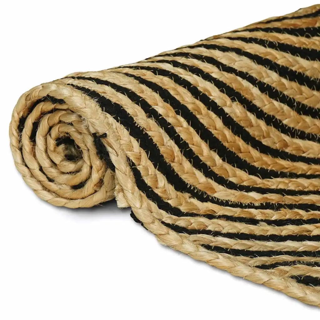 Tappeti per area Nero 80 x 400 cm Juta 42010739