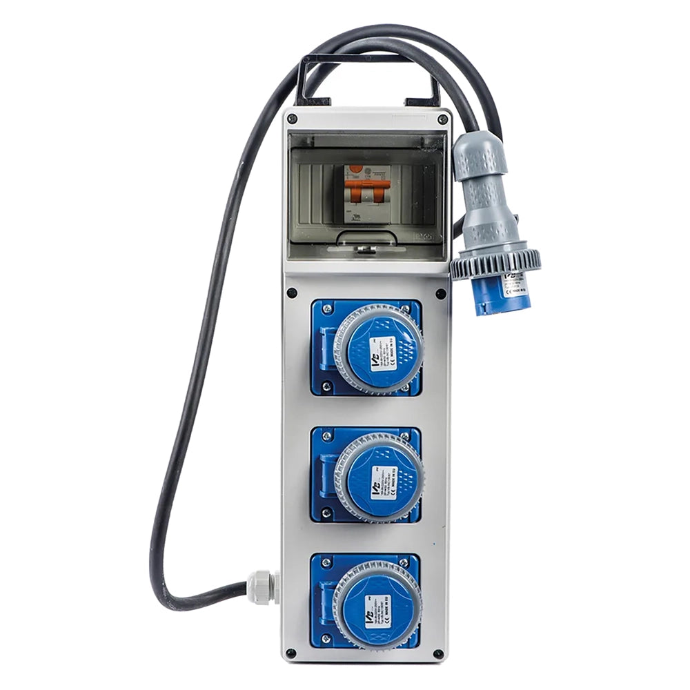QUADRO ELETTRICO INTELLIGENTE 'ARCHIMEDE' 4 prese  - VB