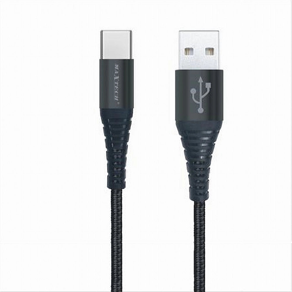 Trade Shop - Cavo Usb Type-c Ricarica Veloce 3a 2.5 Metri Trasferimento Dati Maxtech F-tc010 -