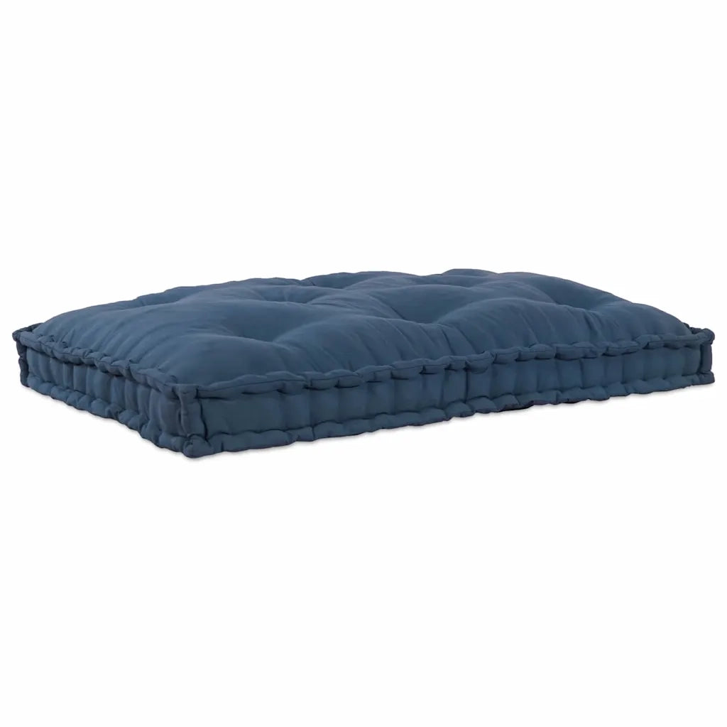 Cuscino per Divano-Cuscini per Sofa Indaco 120 x 80 x 12 cm Tessuto