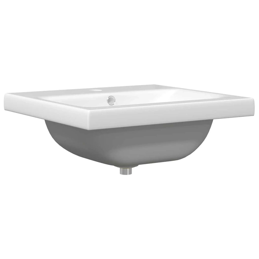 Set di mobili per il bagno 2 pcs Rovere Artigiano e Bianco