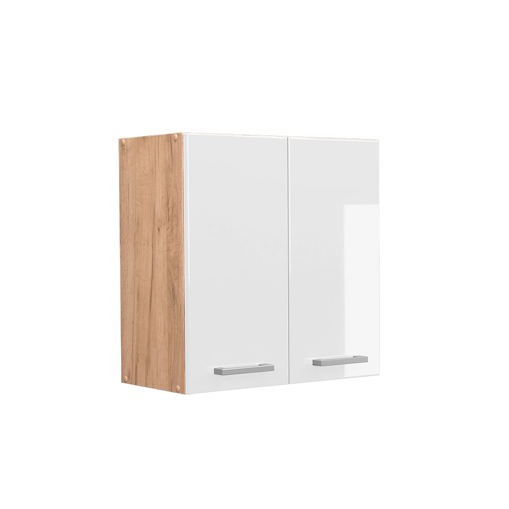 Vicco Pensile da cucina Bianco lucido 60 cm