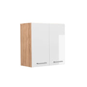 Vicco Pensile da cucina Bianco lucido 60 cm
