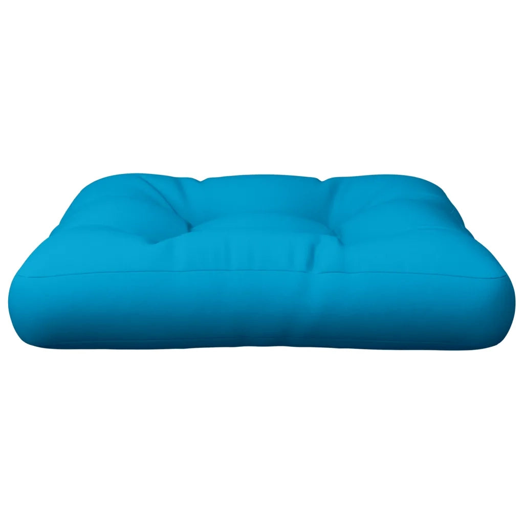 Cuscino per Pallet Blu 60x60x12 cm in Tessuto 360451