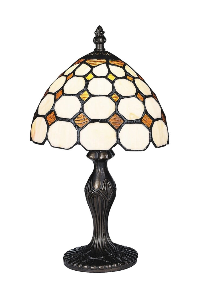 Lampada da tavolo Tiffany bronzo E14 Marvel Rabalux 8072