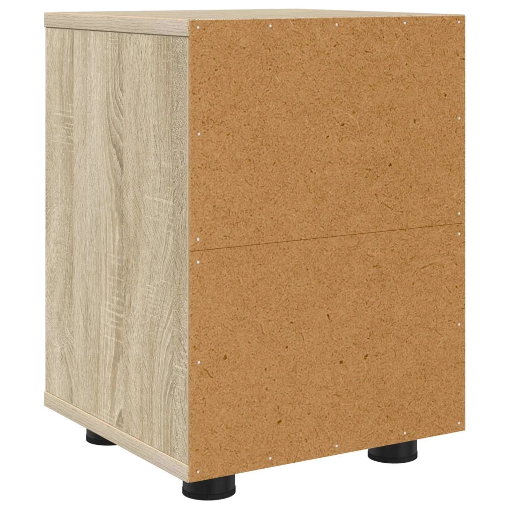 Comodino Rovere Sonoma 30,5 x 30 x 43 cm Legno multistrato 888801