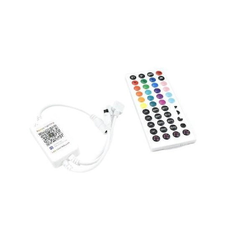 Trade Shop - Controller Wi-fi Wireless Con Telecomando Per Striscia Led Rgb 12v 6a Q-dl50 -