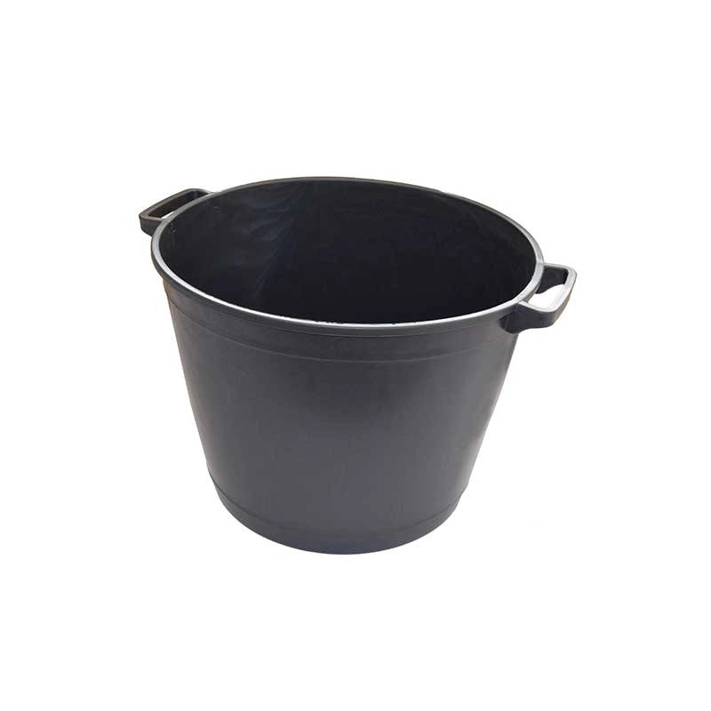 Cassa macerie tonda colore nero litri 45