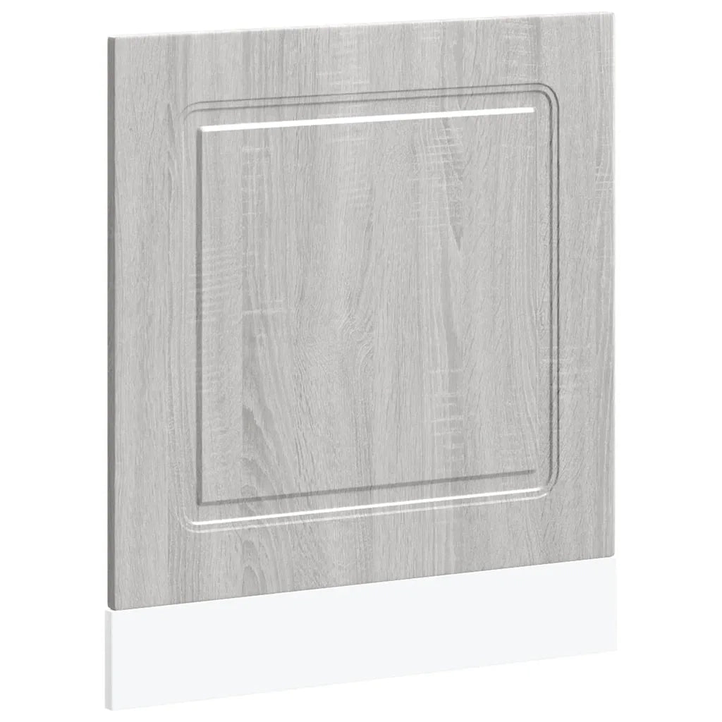 Pannello Lavastoviglie Kalmar Grigio Sonoma 60x1,5x57 cm