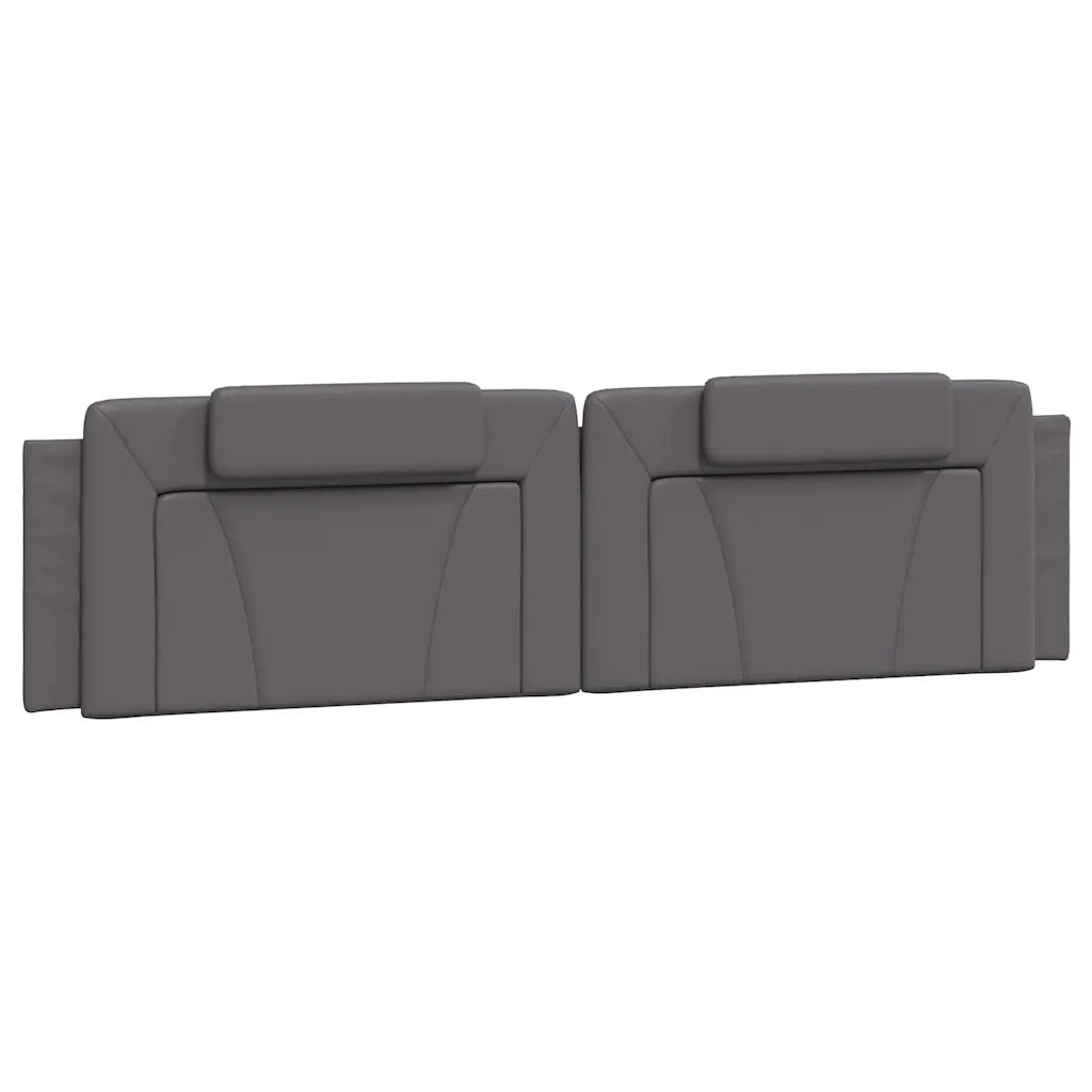 Giroletto Viana con LED senza Materasso Grigio 200x200 cm