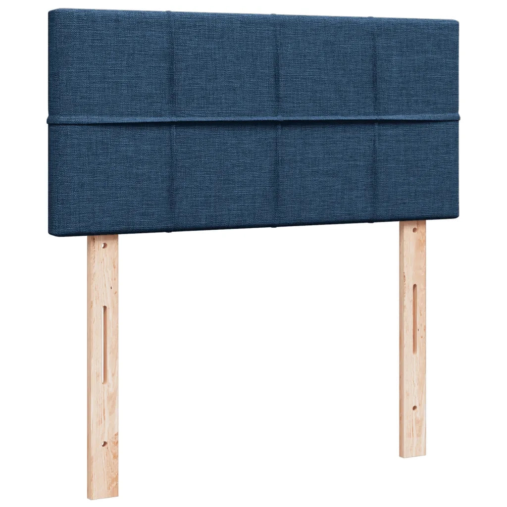 Giroletto a Molle con Materasso Blu 90x200 cm inTessuto 3288077