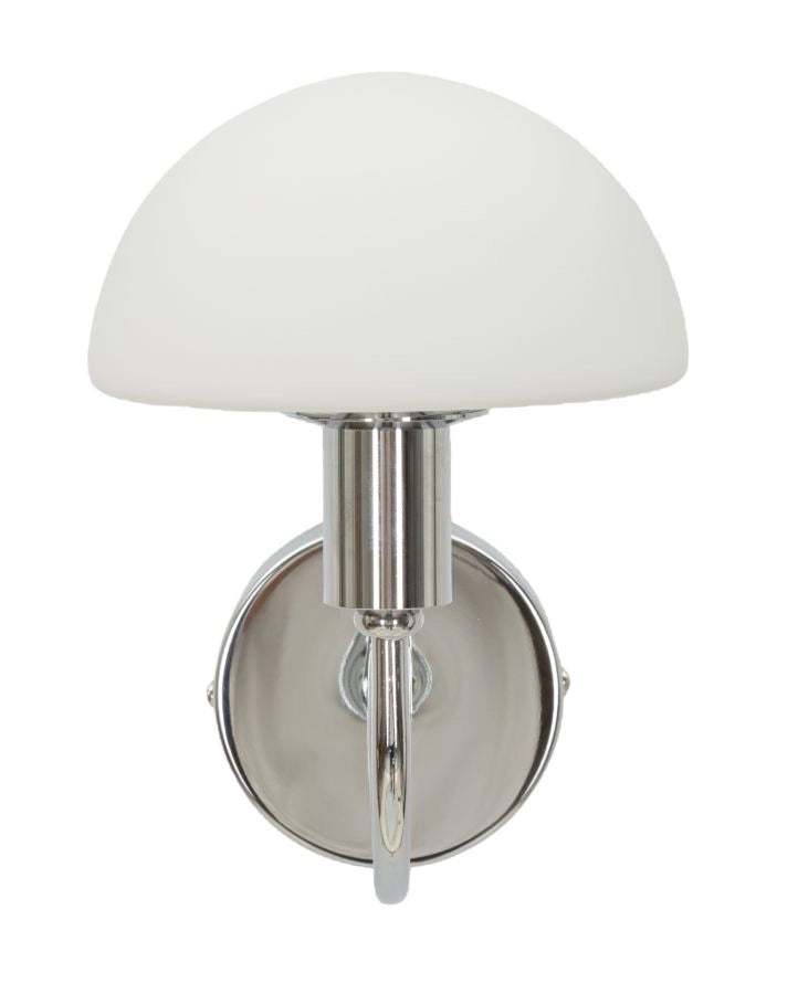 LAMPADA DA MURO LOVY SILVER CM 23X15X22