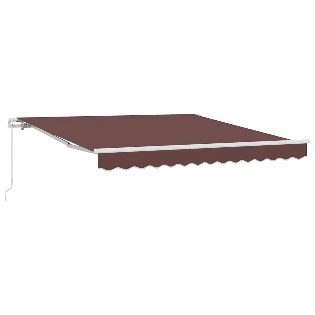 Tenda Sole Retrattile Manuale 300x250 cm Marrone