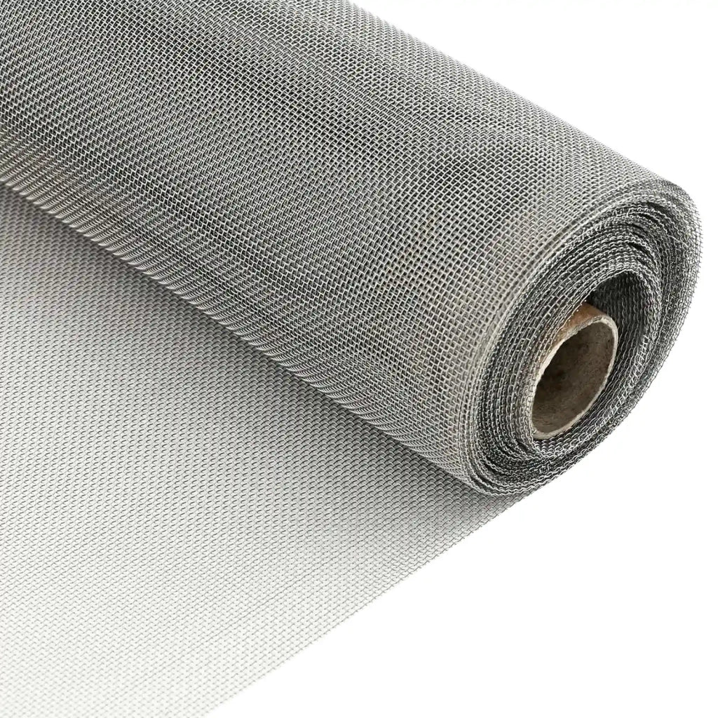 Rete per schermatura 120 x 2000 cm 20 Mesh Argento 42039544