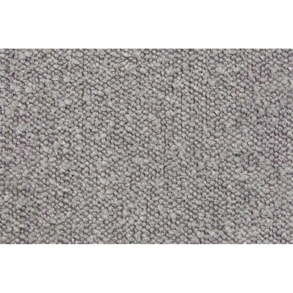 Letto 90x200 cm con testata imbottita - tessuto bouclé