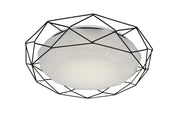 Plafoniera LED Candellux Sven 43cm 24W 3000K nera