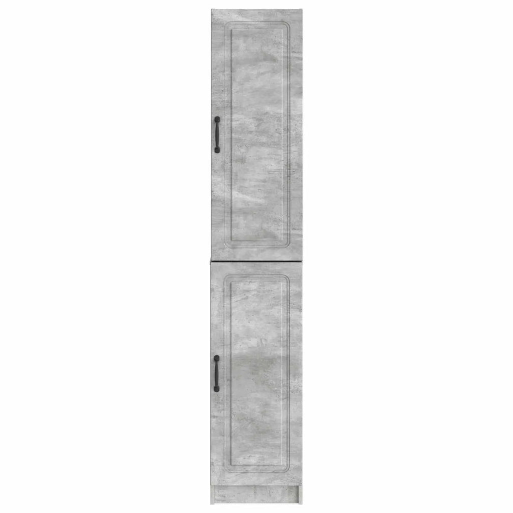 Set di armadi 2 pz Grigio Cemento Legno ingegnerizzato 3416955