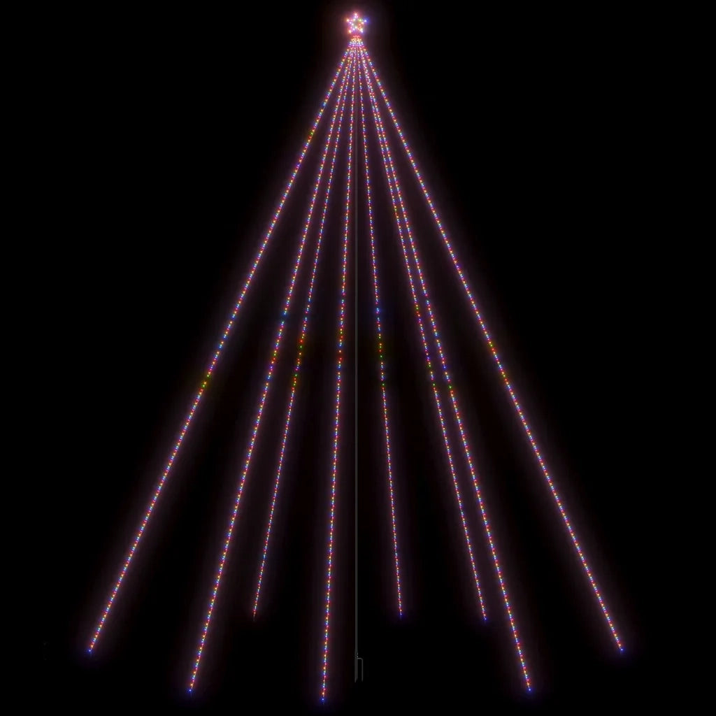 Luci per Albero di Natale | Decorazioni natalizie Interni Esterni 1300 LED Colorati 8 m