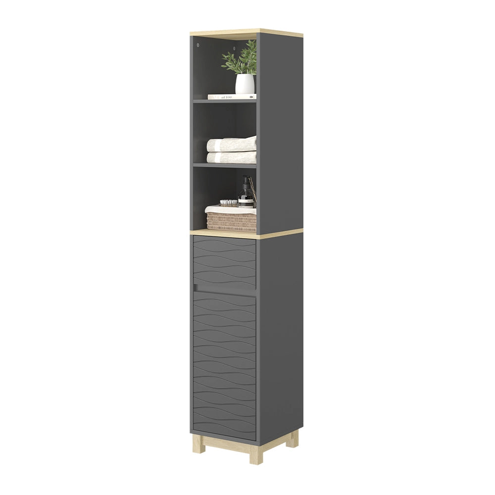 Vicco Mobili per il bagno Antracite 30 x 151.5 cm con cassetto