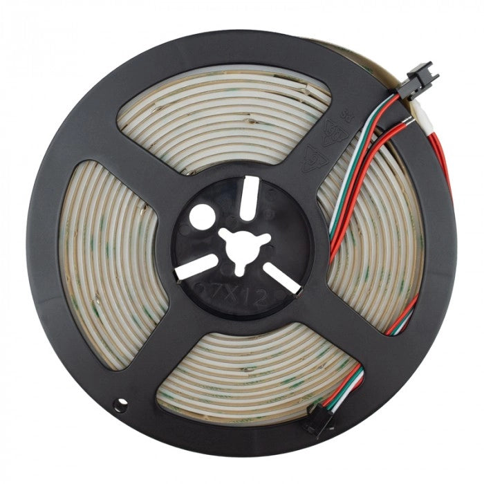 Striscia LED COB digitale 12V RGB+6000K 720/m 5m Ecolight