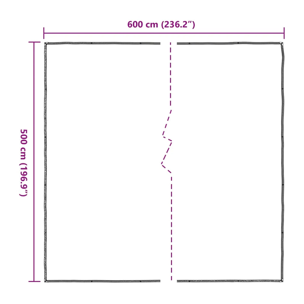 Copertura per Piante Trasparente 5 x 6 m PE 3429321