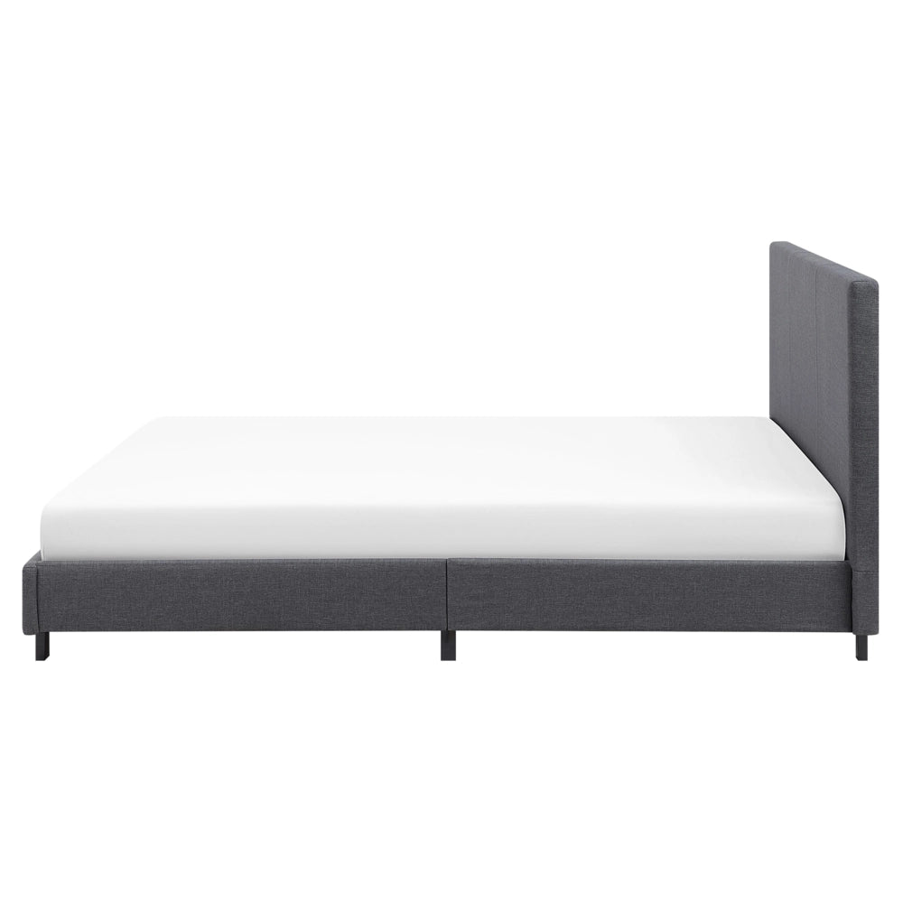 EU King Size Letto ad acqua tessuto 160 x 200 cm con materasso poggiatesta Design moderno
