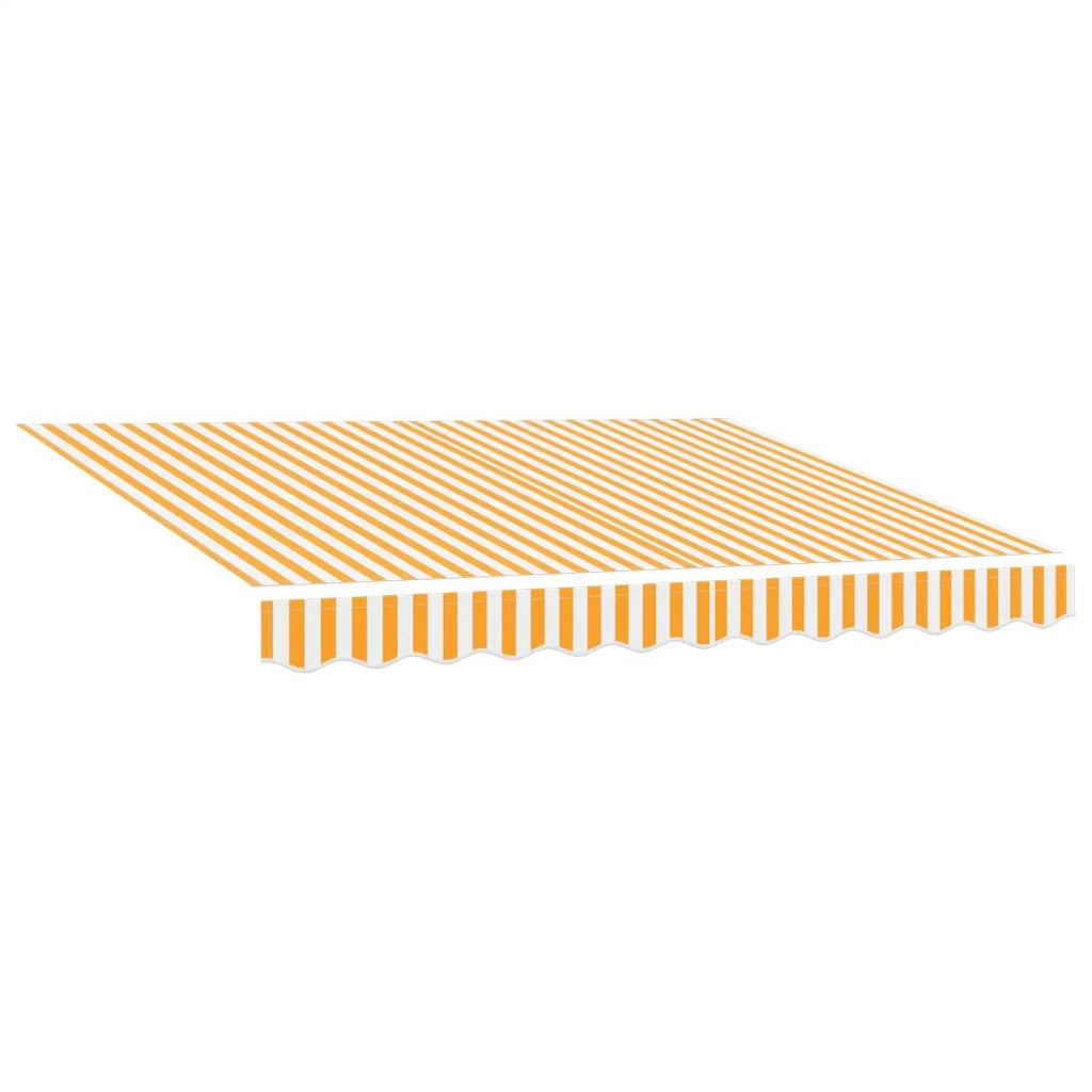 Cornice per Tenda Manuale con LED Giallo e Bianco 3,5 x 2,5 m 3420593
