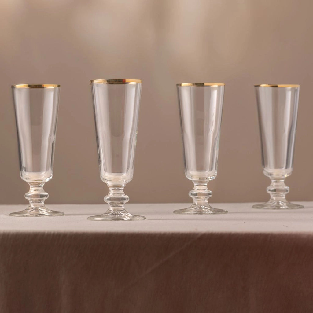 Nesivano, Bicchieri set da 4 180 ml, Trasparente
