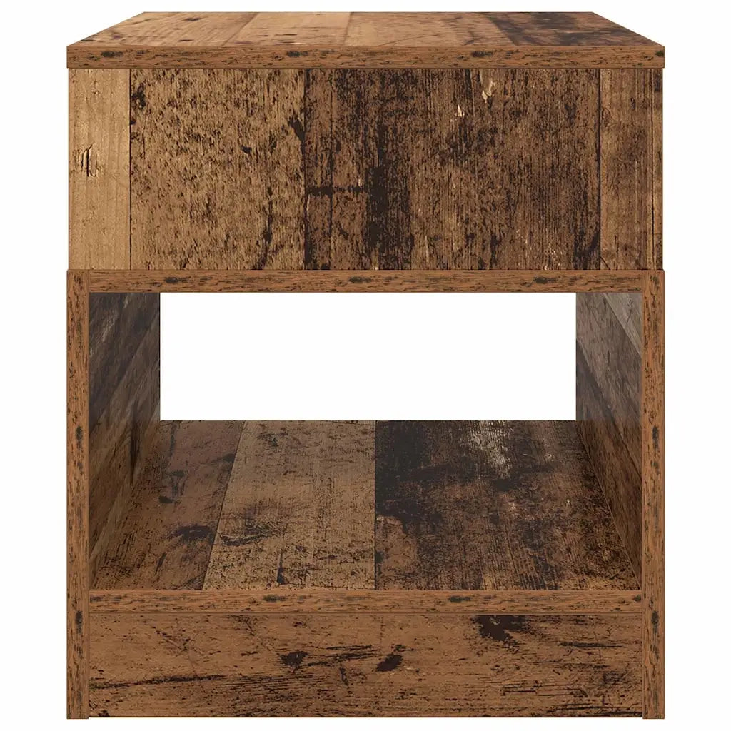 Tavolino 2 pz | Tavolo laterale Legno vecchio 40,5 x 40 x 45 cm