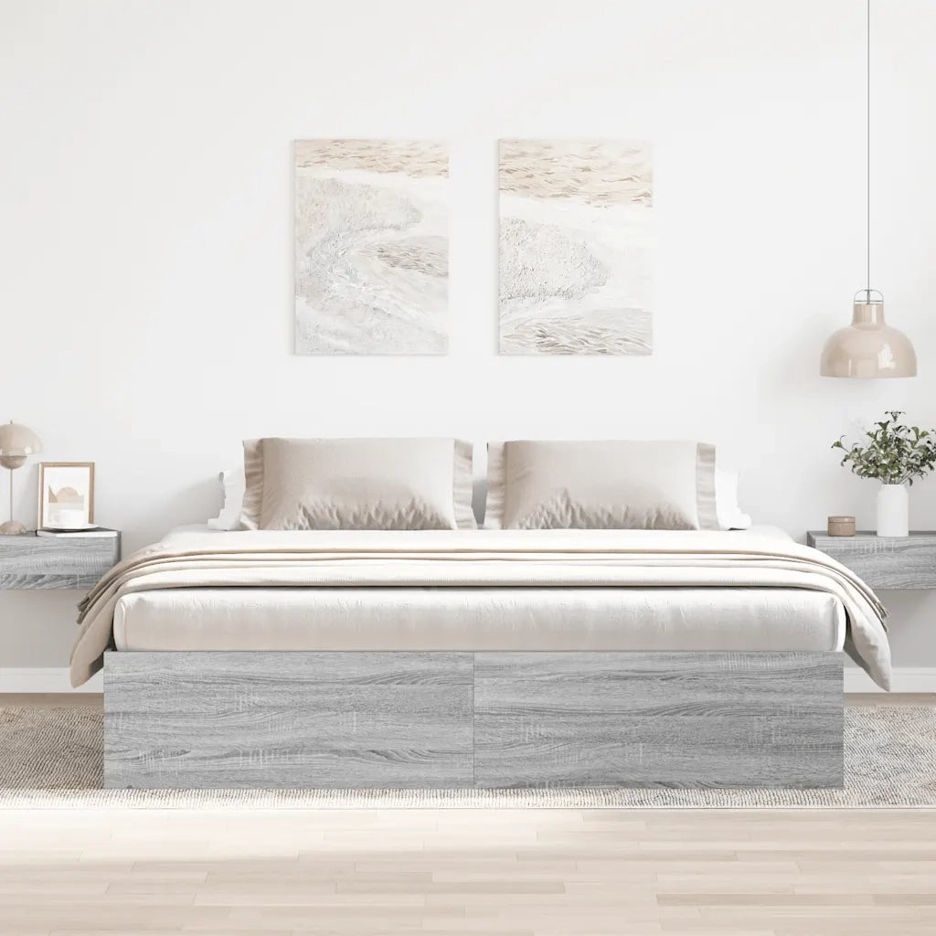Giroletto Grigio Sonoma 180x200 cm Super King 3203885