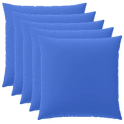 Federa 6 pcs HEERLEN Blu Reale 60 x 60 cm Poliestere 912688