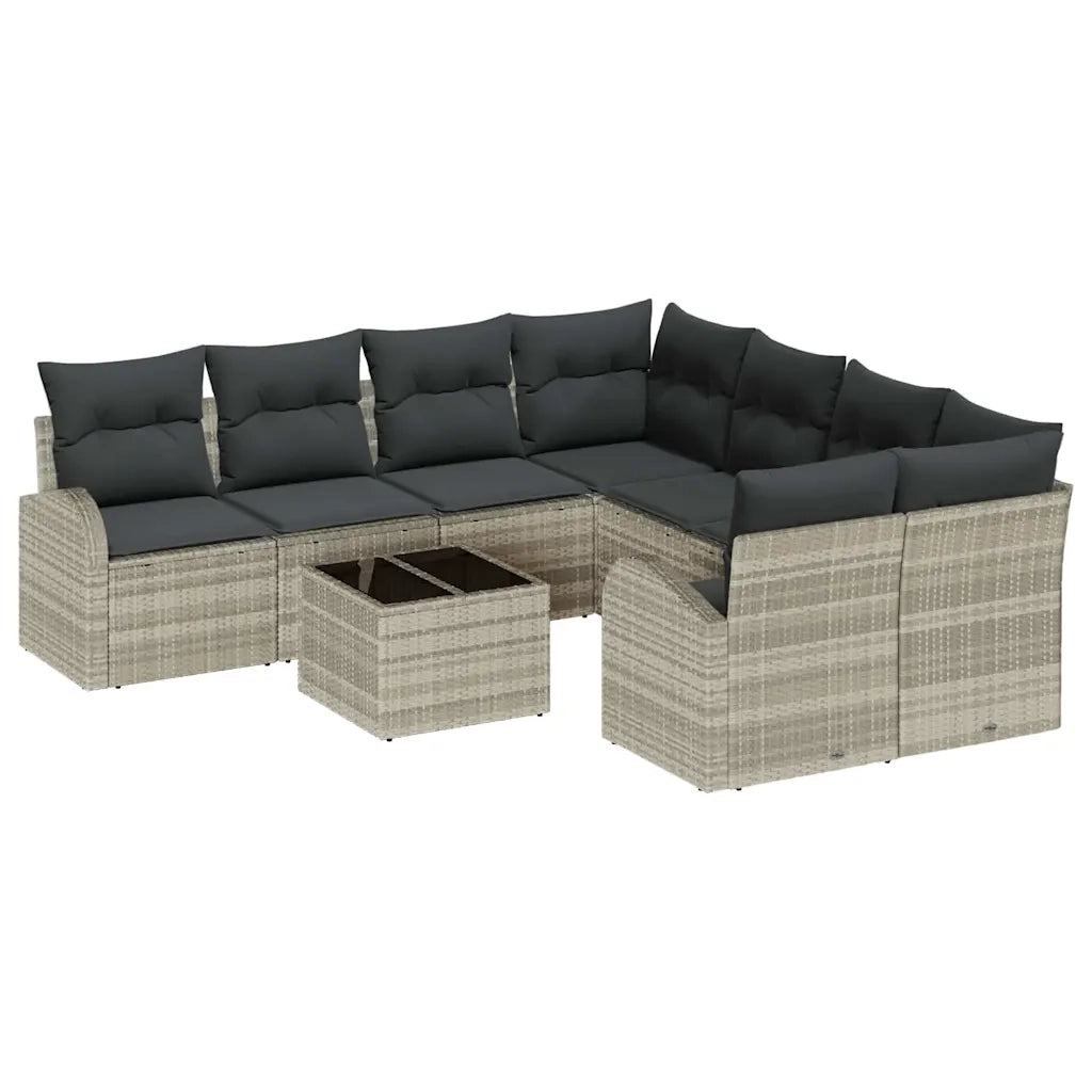 Set Divano da Giardino 55 x 55 x 37 cm polyrattan 3345982