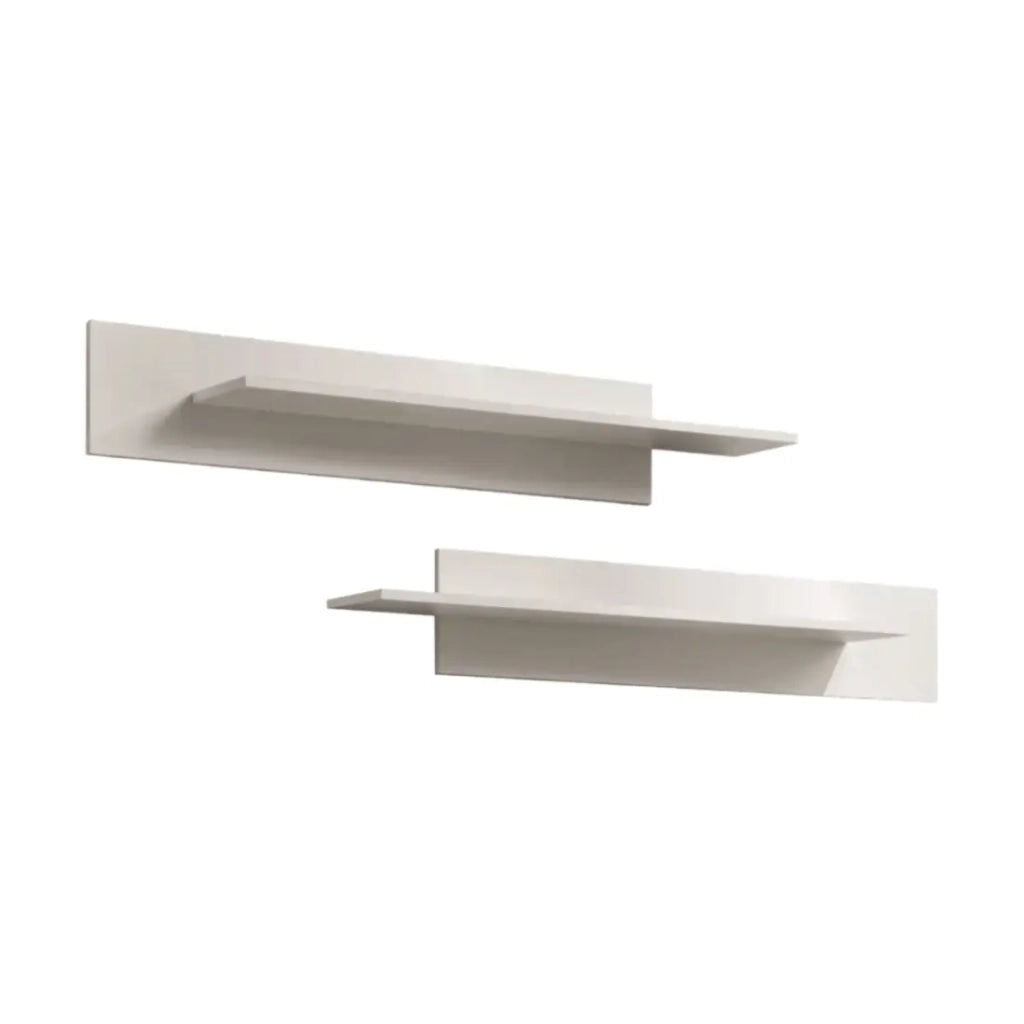 Scaffale FLY cachemire – set di 2 mensole da muro design scandinavo